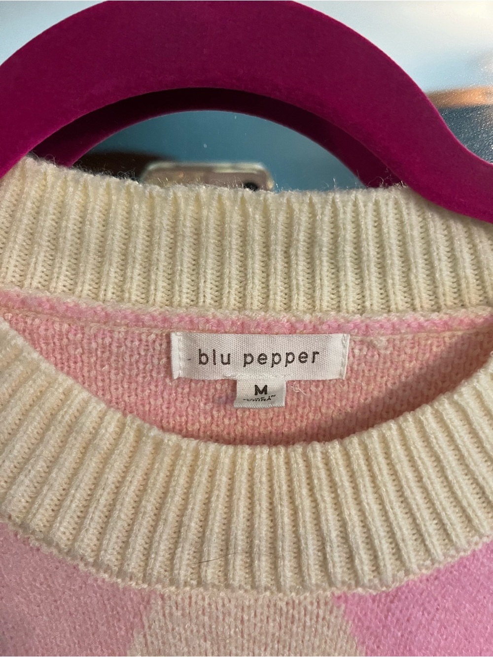 Blu Pepper Pink Heart Sweater - Picture 6 of 8